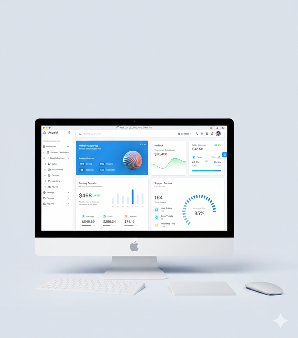 acculyt SaaS Platform - Business Analytics Software